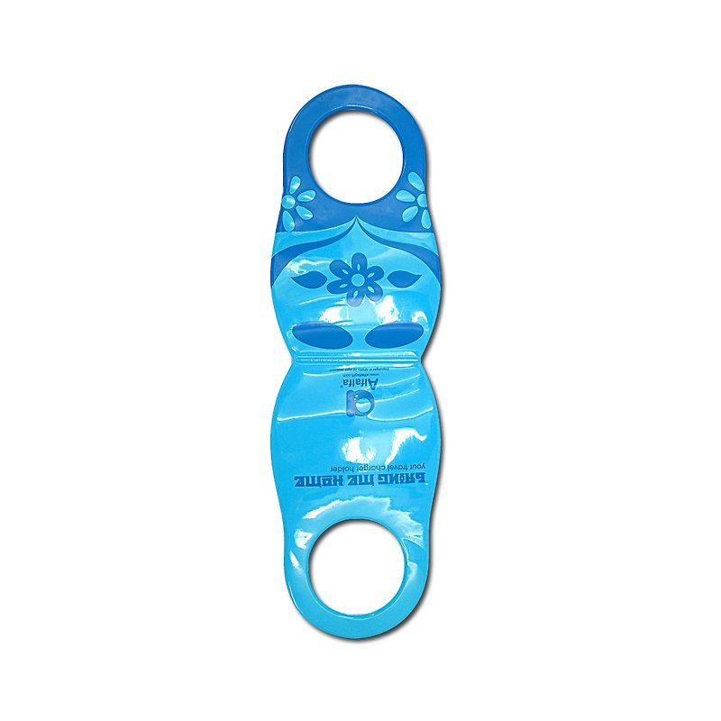 Matryoshka Travel charger holder(Blue) - Other - Plastic 