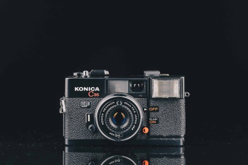 瑞克先生-底片相機專賣 KONICA C35 EF #2709 #135底片相機