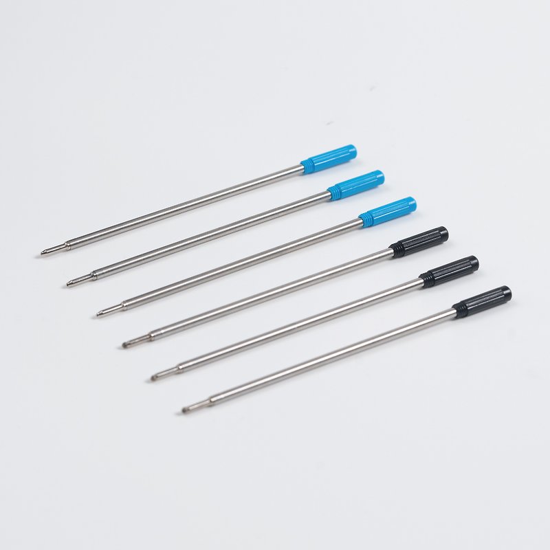 Made in Japan PLATINUM_Oil-based ball pen | Whisper series of refills for refills - Ballpoint & Gel Pens - Other Metals Black