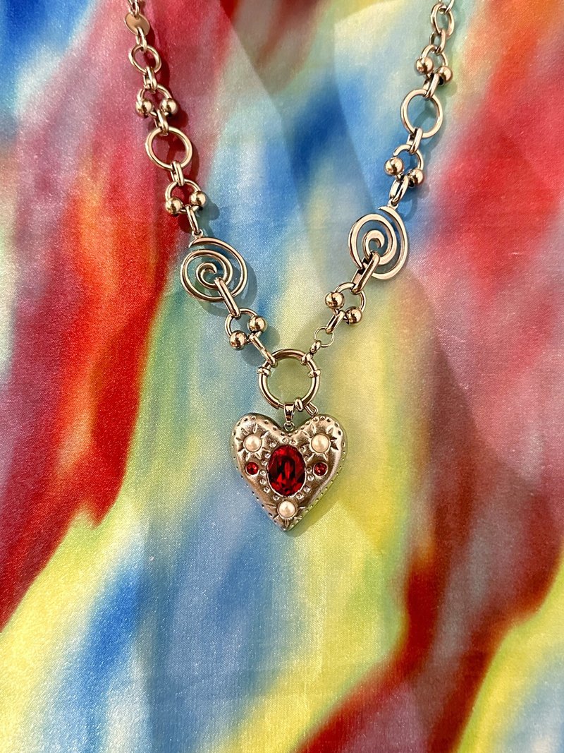 多零件組合造型款 - 項鍊 - 其他金屬 