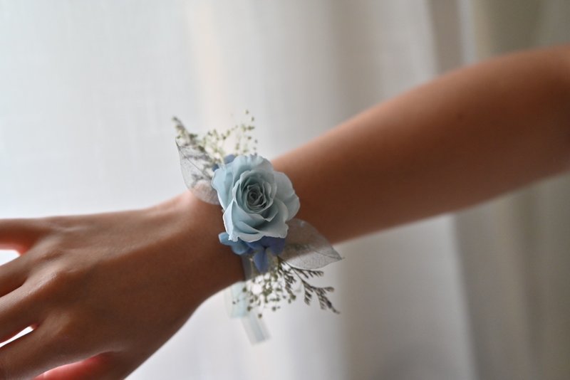 everlasting rose wrist flower - ช่อดอกไม้แห้ง - พืช/ดอกไม้ หลากหลายสี