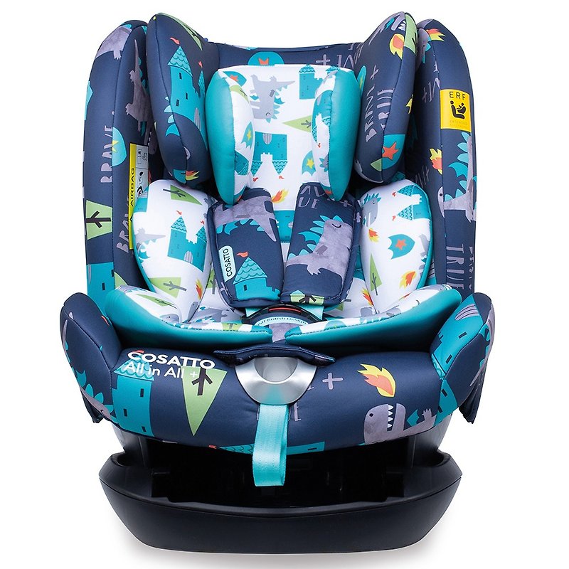 Cosatto All in All + Car Seat - Dragon Kingdom - Other - Other Materials Blue