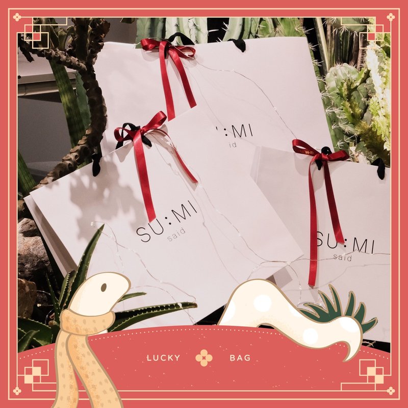 [Year of Snake Lucky Bags] 2025 New Year Limited Selection Lucky Bags - ชุดเดรส - เส้นใยสังเคราะห์ หลากหลายสี