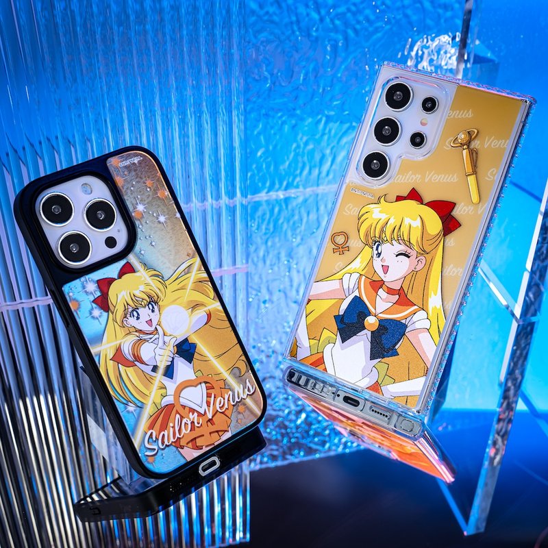 美少女戰士 愛野美奈子iPhone 16 Galaxy S25氣墊防摔/鏡面手機殼 - 手機殼/手機套 - 塑膠 多色