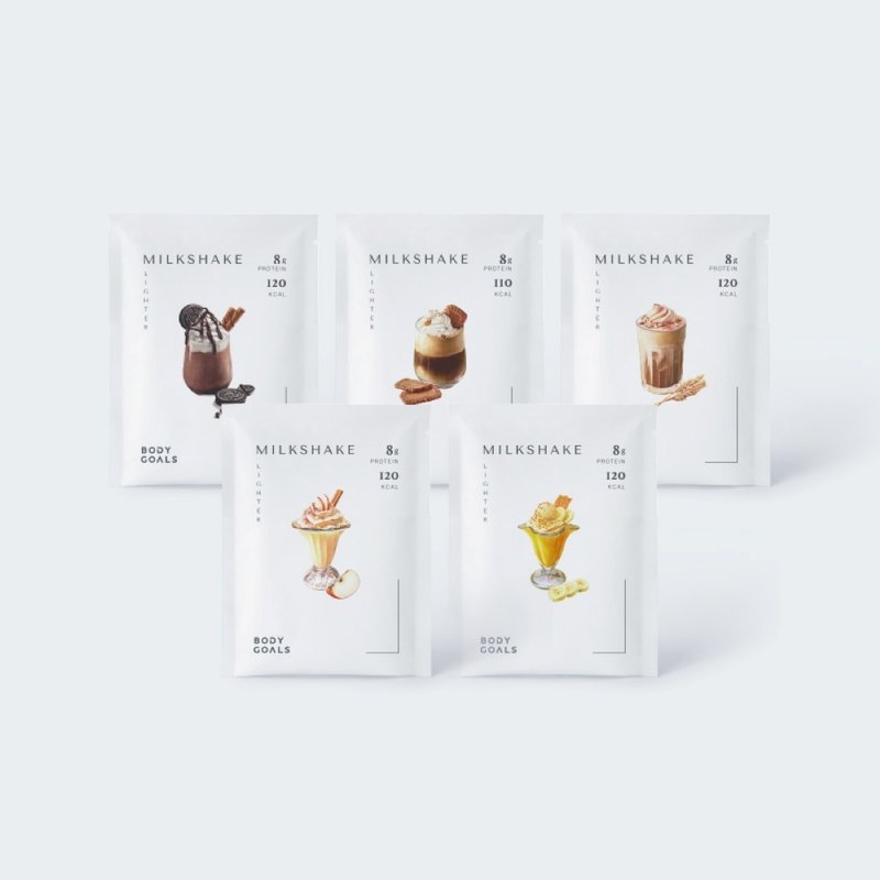 【Body Goals】飽飽控卡白奶昔 - 多款可選 - 養生/保健食品/飲品 - 濃縮/萃取物 