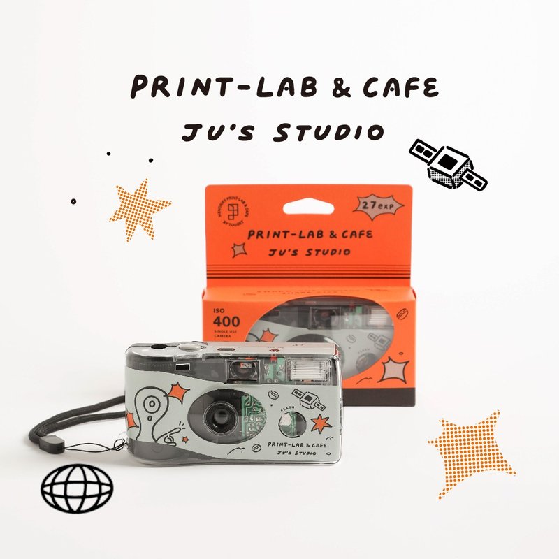 【Print-Lab × Ju's Studio コラボ】写ルンです - カメラ・チェキ - その他の素材 