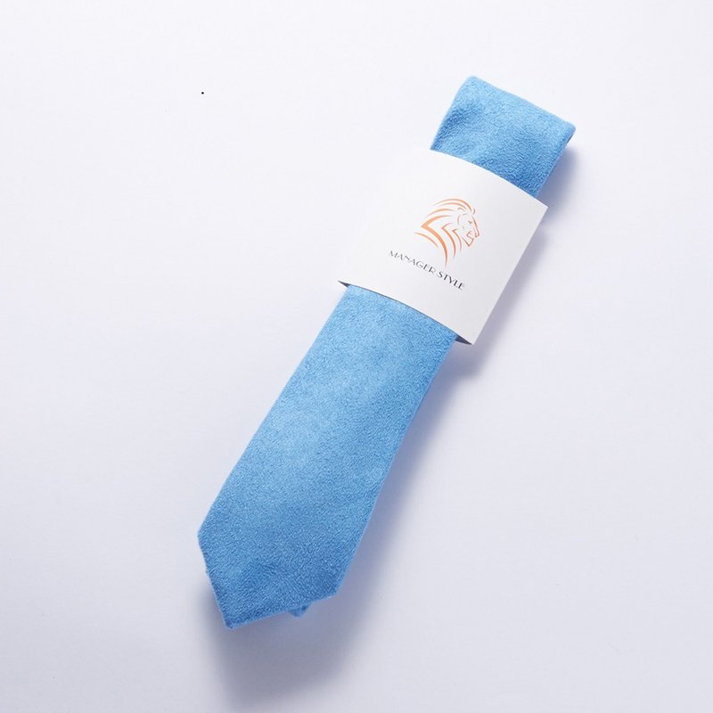 PS-0006 - Ties & Tie Clips - Polyester Blue