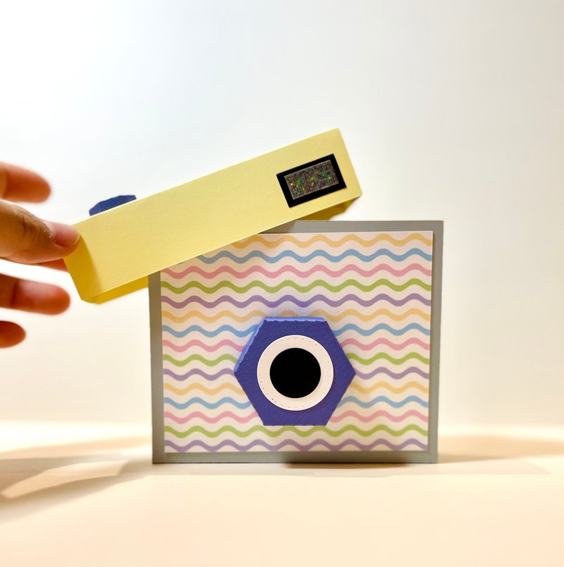 Hand-made camera memory card/material package with teaching video for posting photos - Cards & Postcards - Paper 