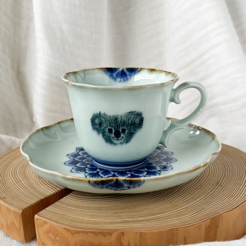 カップとソーサー - 茶壺/茶杯/茶具 - 瓷 白色