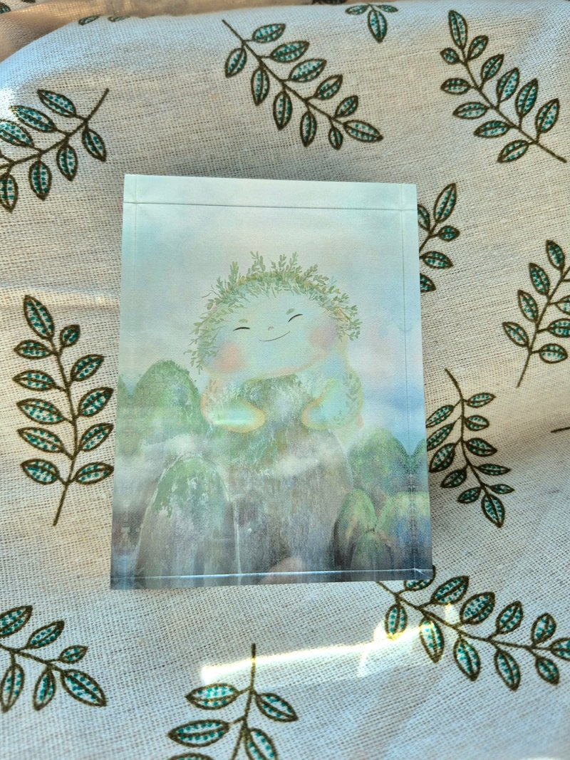 Healing Crystal Art - Round Mountain - ของวางตกแต่ง - อะคริลิค 