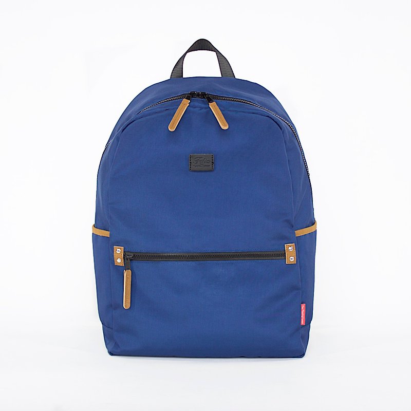 Super Light Oxford Nylon Backpack / Blue - กระเป๋าเป้สะพายหลัง - เส้นใยสังเคราะห์ สีน้ำเงิน