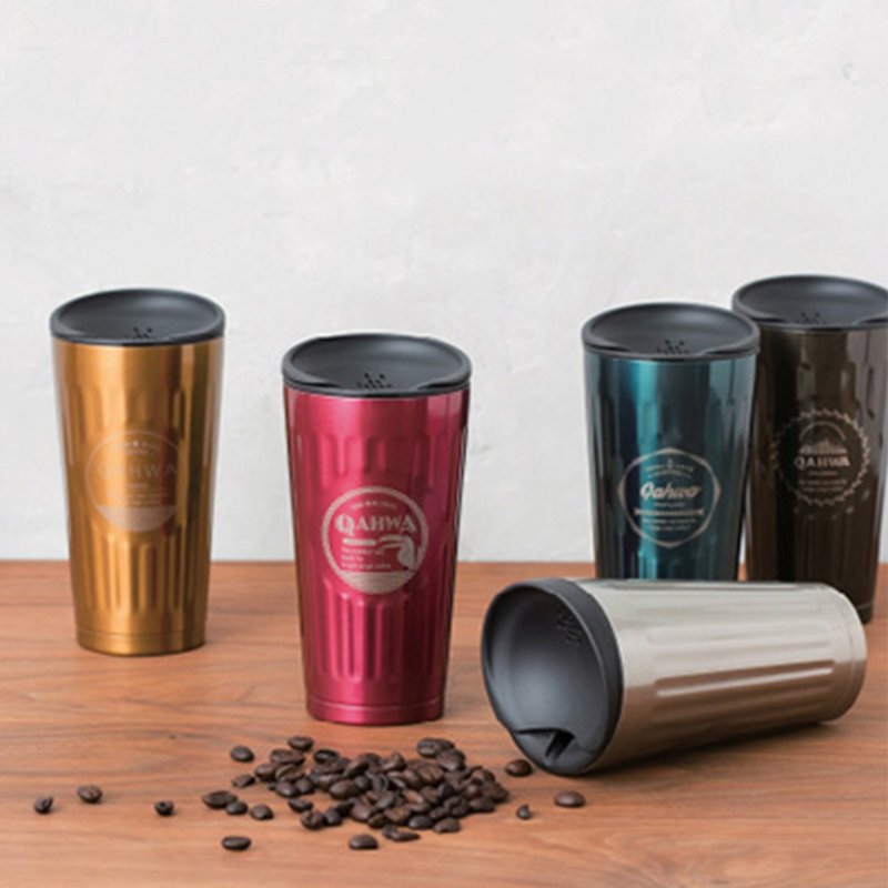 [Out of print] CB Japan Qahwa accompanying coffee special cold insulation mug - Vacuum Flasks - Stainless Steel Gray