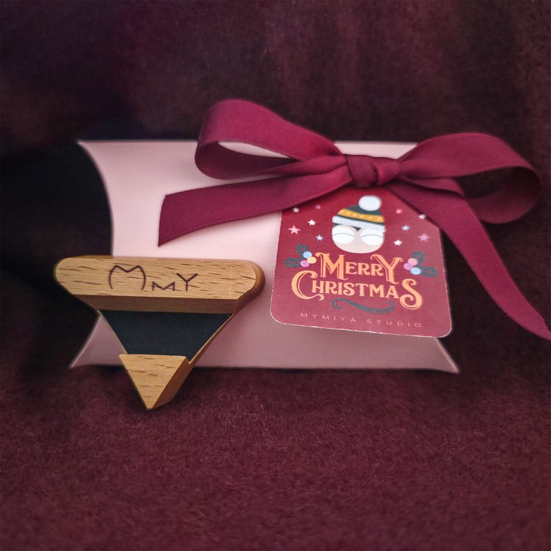 【クリスマスギフト】「架讚!」無垢材フック - ハンガー・フック - 木製 ブラウン