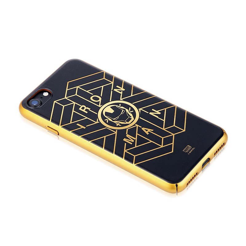InfoThink Avengers Iron Man iPhone Case - เคส/ซองมือถือ - วัสดุอื่นๆ สีดำ