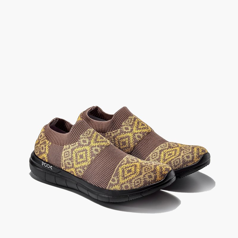 TOTEM SNEAKERS/Fuscous - Men's Casual Shoes - Polyester Brown