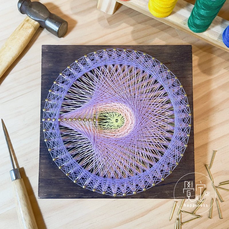 Stringart 藝術創作品 - 擺飾/家飾品 - 其他材質 多色