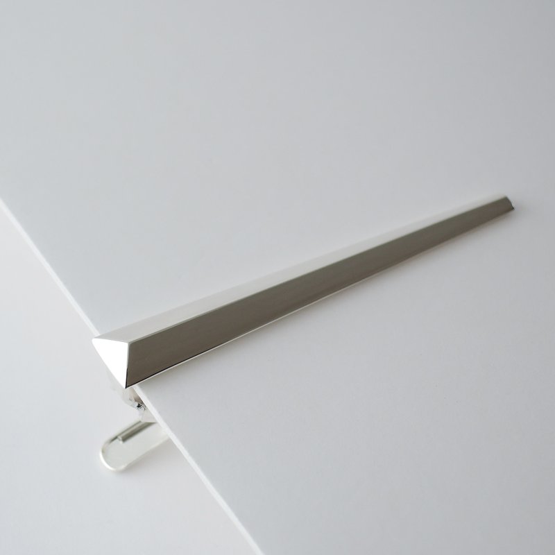 straight タイクリップ　=silver 925 tie-clip= - 其他 - 其他金屬 銀色
