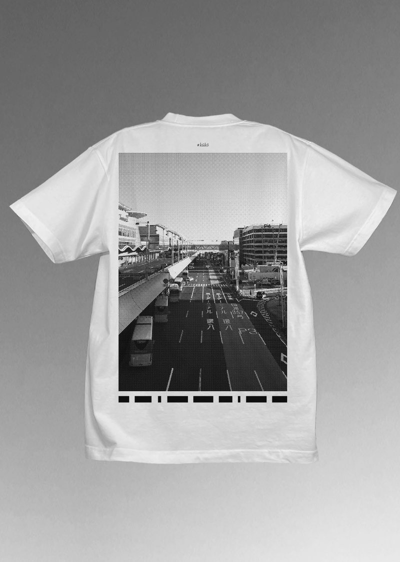 Tシャツ | 空港KŪKŌ_04 - 女 T 恤 - 棉．麻 白色