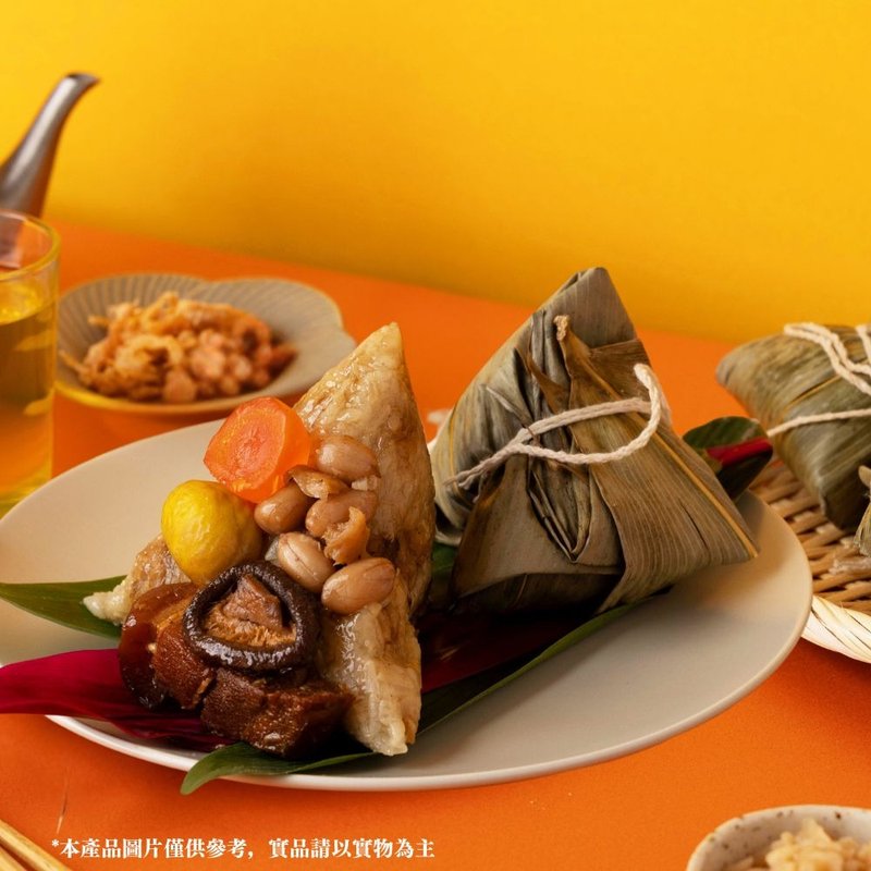 【溫國智主廚】傳統南部粽 180gx5顆(端午肉粽)冷凍宅配免運 - 水餃/滷味/熟食 - 新鮮食材 