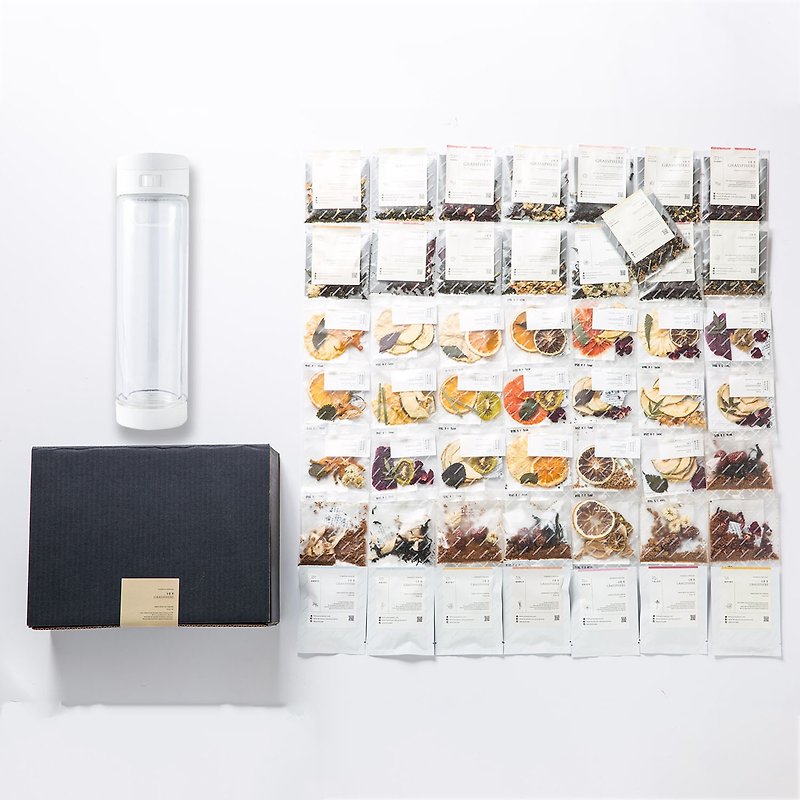 Free shipping in Taiwan丨Anti-collision double glass + optional 50 into [Gift big gift bag] - お茶 - 食材 グリーン