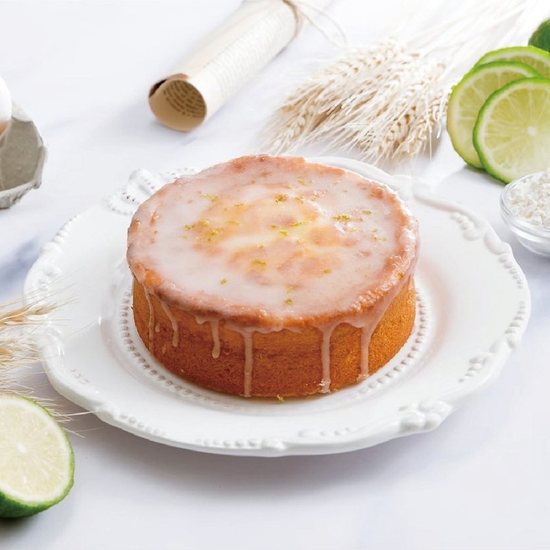 【Fab Sweet】Granny Lemon Pound Cake 6 Inch (Includes Shipping) - เค้กและของหวาน - อาหารสด ขาว