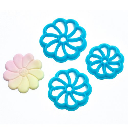 3D.Mr.Nick Cutter Flower (Ver.11). Clay Cutter Set. Jewelry tools. Clay cutters