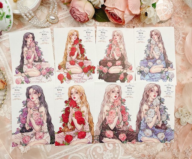 Kira - Shop hwara Stickers - Pinkoi
