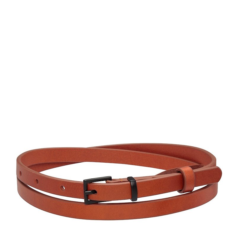 ONE LITTLE VICTORY belt_Tan /Camel - Belts - Genuine Leather Brown