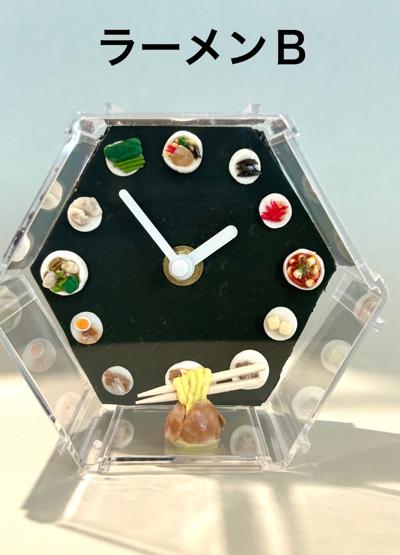 Ramen Clock B - นาฬิกา - ดินเหนียว 