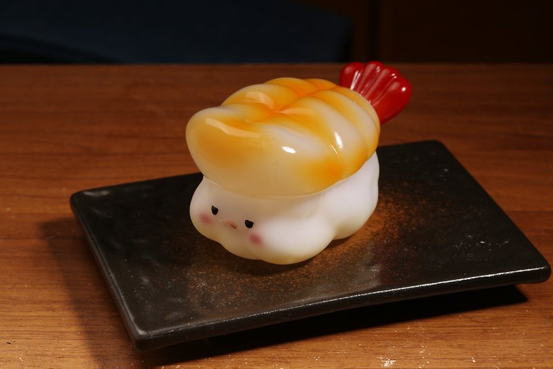 [Tangjiao] Fresh Shrimp Holding Cloud Baby (Spot) - Stuffed Dolls & Figurines - Plastic Red