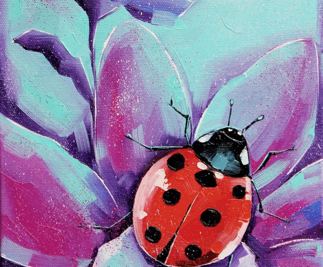  Purple Ladybug