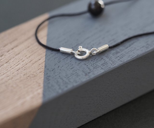 新品 天然石 シュンガイト ネックレス ペア セット ロシア カレリア