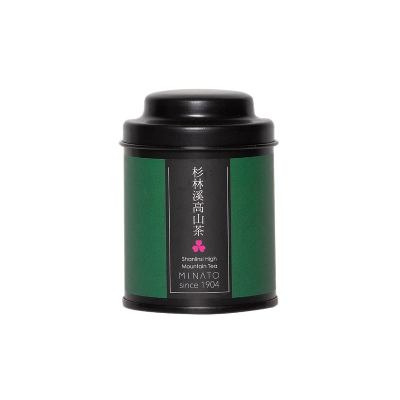【茶粒茶】原片茶葉 質感霧黑Mini罐-杉林溪高山茶 - 茶葉/茶包/水果茶 - 新鮮食材 綠色