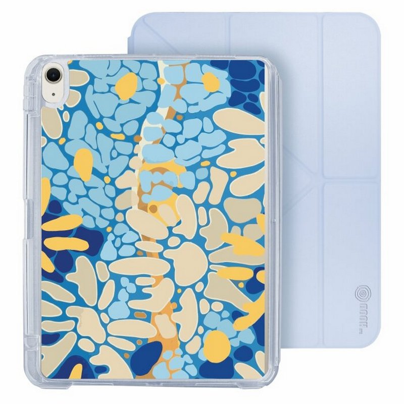 海市蜃樓 iPad Air 11/pro13可拆式防摔透明筆槽摺套ipad - 平板/電腦保護殼/保護貼 - 塑膠 多色