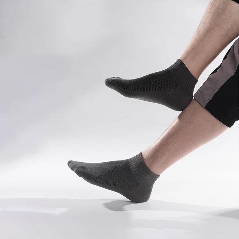 3pcs Disposable Socks|Multi Color|Portable Breathable Short Socks|Travel Supplie - ถุงเท้า - ผ้าฝ้าย/ผ้าลินิน สีเทา