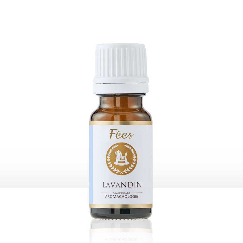 【Fees Beaute】Striking Lavender Essential Oil 10ml - น้ำหอม - วัสดุอื่นๆ ขาว