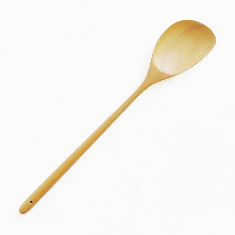 Teak Wooden Mini Spatula Stirring Soup Spoon Korean Style - Cookware - Wood Gold