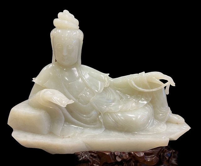 【特価】菩薩像 陶器の菩薩像です 仏像