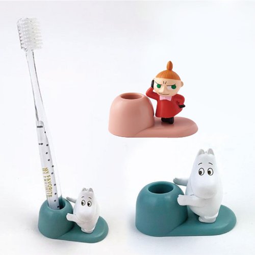 我適文創 【MOOMIN x 日本HASHY】牙刷架 置物架 收納架