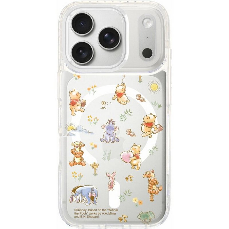 維尼熊一家 iPhone17 Pro Max / Air 透明/磁吸磁換式手機殻 - 手機殼/手機套 - 塑膠 多色