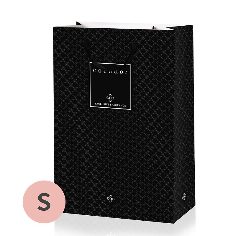 cocodor-branded paper bag-S [Limited to additional purchases not sold separately] - น้ำหอม - กระดาษ สีดำ