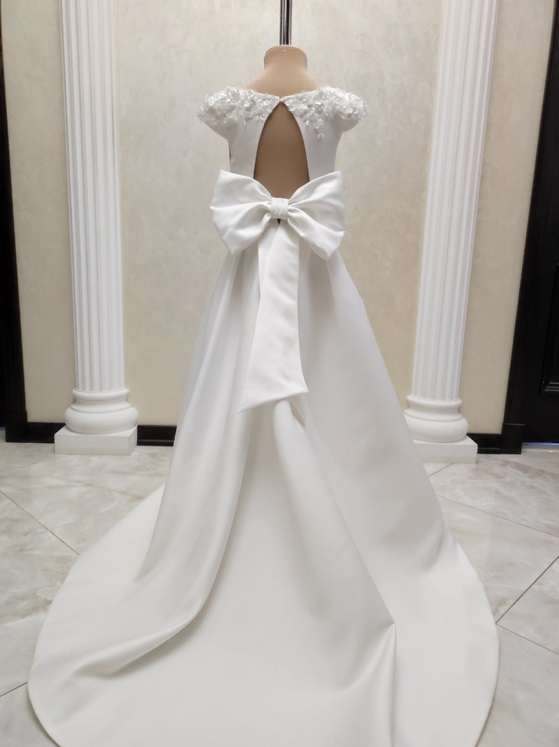緞面花童禮服 女孩拍照 音樂會 兒童婚禮禮服 - 男/女童禮服 - 其他材質 多色