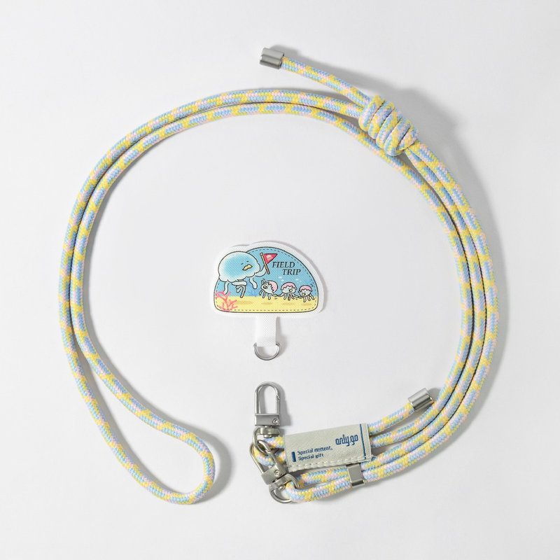 Animal travel mobile phone lanyard clip set/jellyfish - Phone Accessories - Other Materials Multicolor