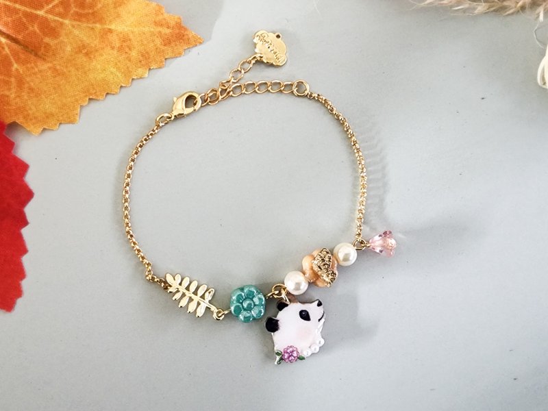 | Panda Paradise | Panda and Butterfly Bracelet - Bracelets - Other Materials 