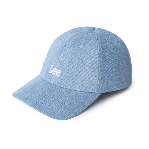 Lee Jeans TW Lee 刺繡 小logo 牛仔棒球帽 淺藍洗水