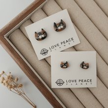 貓貓好朋友耳環 | 玳瑁