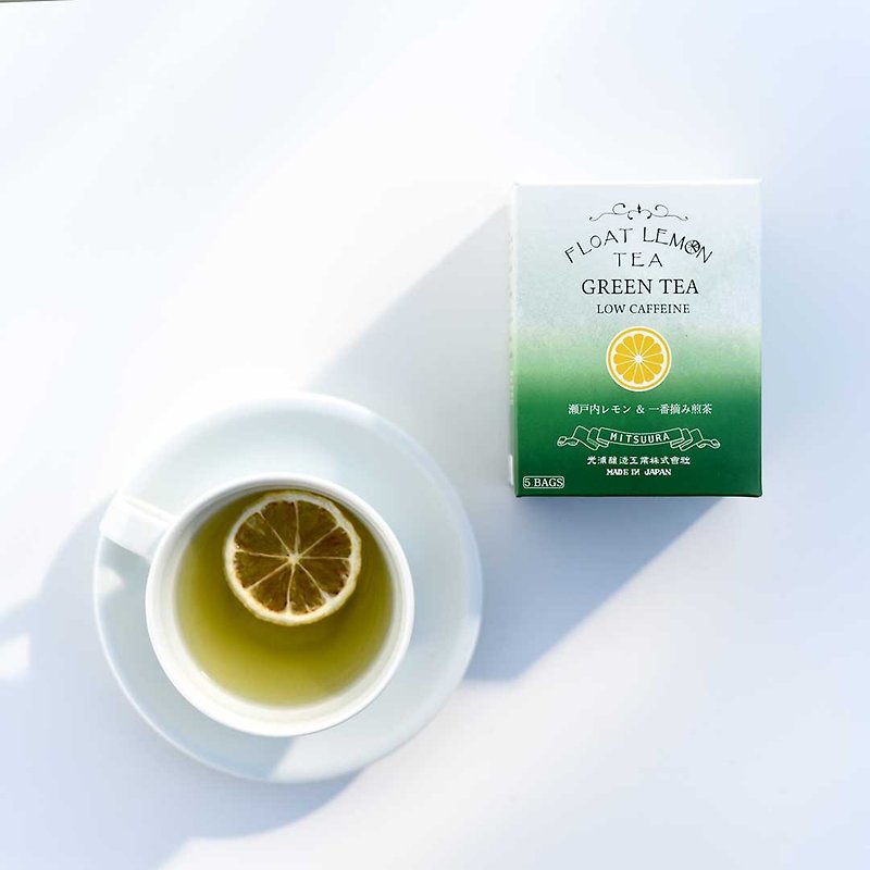 FLTグリーンティーローカフェイン(乾燥レモン付き緑茶) - 茶葉/茶包 - 新鮮食材 
