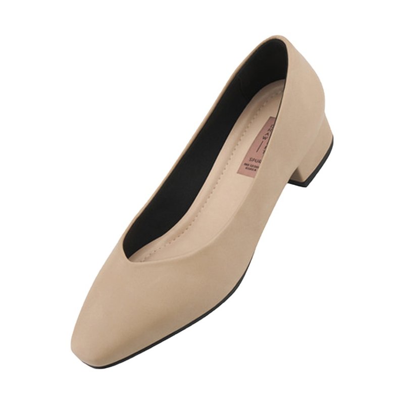 PRE-ORDER SPUR Daily Shoes_QA5555 (Beige) - Women's Leather Shoes - Other Materials 