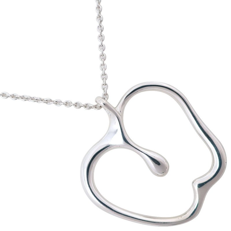 【日本直送】ティファニー TIFFANY&Co. アップル ロング ネックレス エルサ・ペレッティ シルバー925 約9.1g レディース【中古】 - 項鍊 - 銀 銀色
