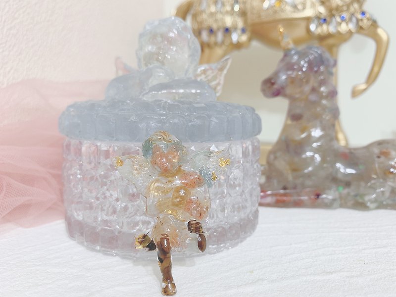 Crystal Angel Customized Guardian Angel - Metalsmithing/Accessories - Crystal 